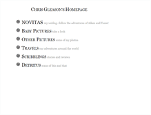 Tablet Screenshot of cgleason.com